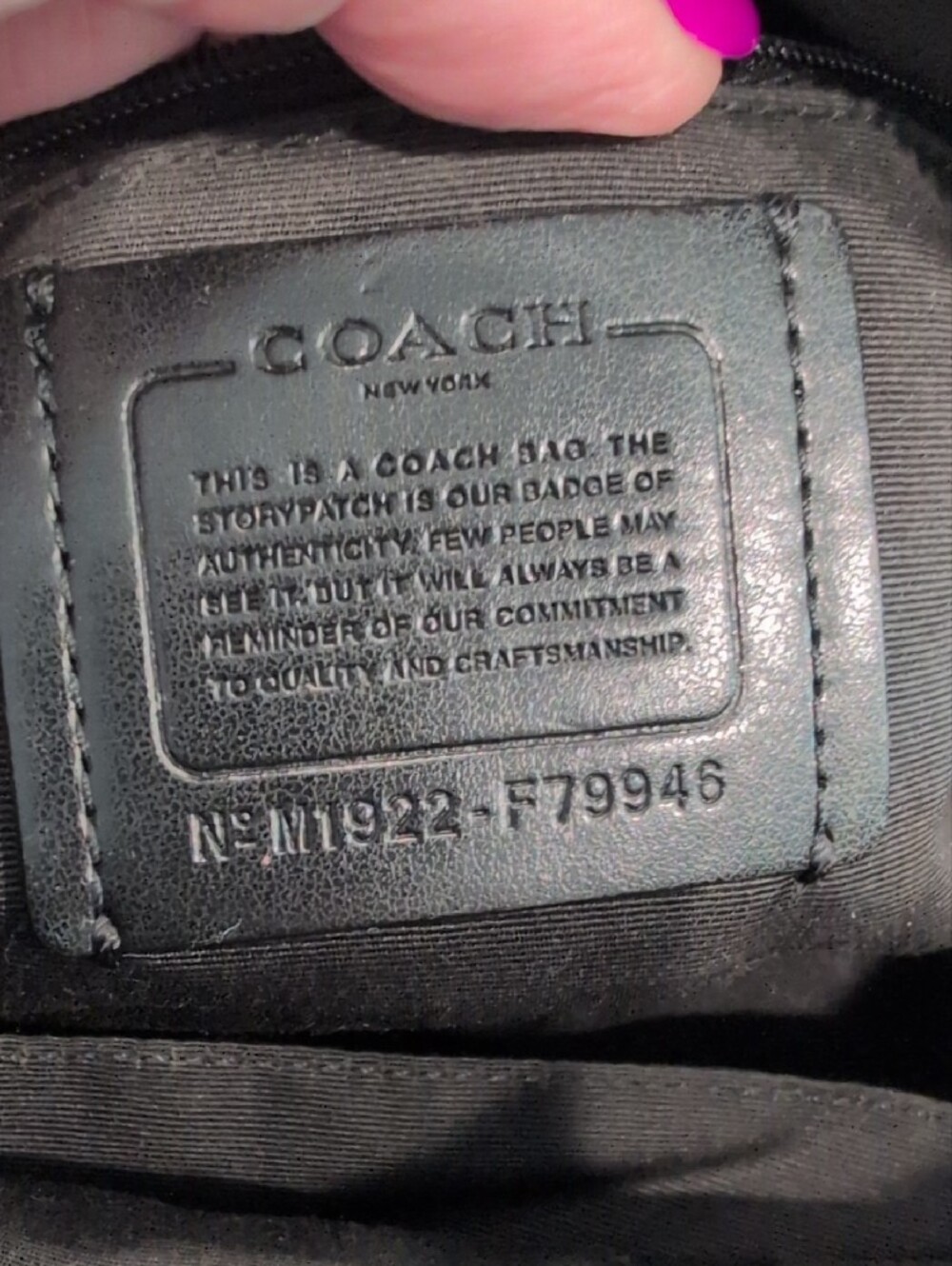 Coach Rowan Satchel In Crossgrain Leather - Picture 6 of 8